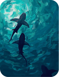 Ocean sharks
